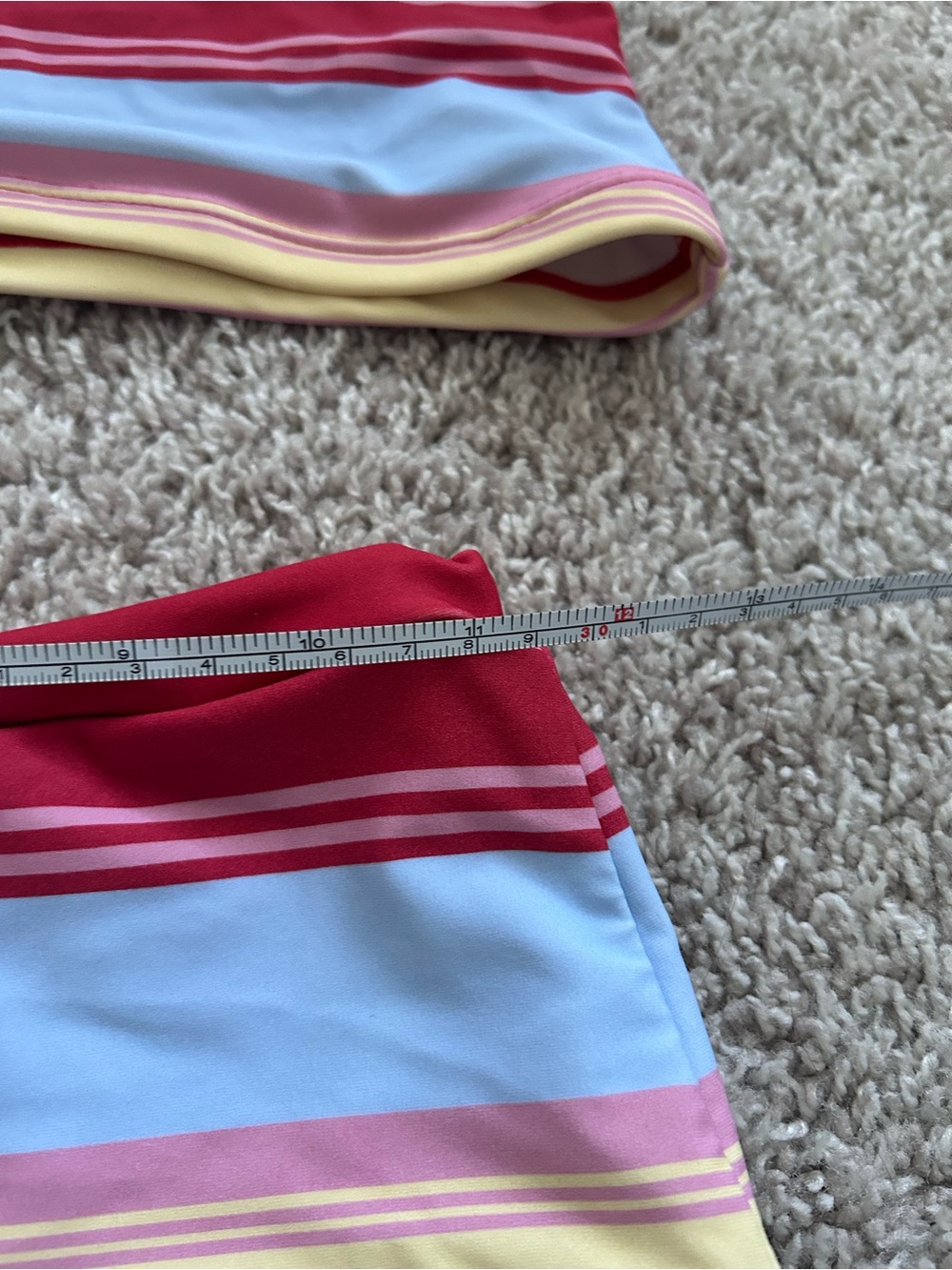 Girls' Striped Tankini Set - Multi Color - Picture 6 of 16